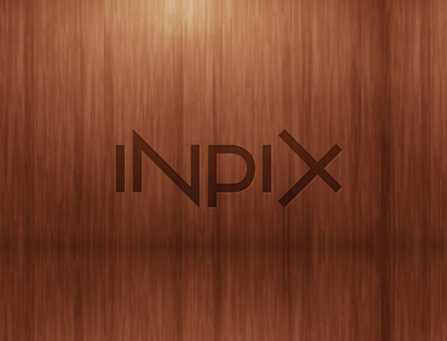 韩国INPIX公司漂亮时尚木纹背景PPT模板